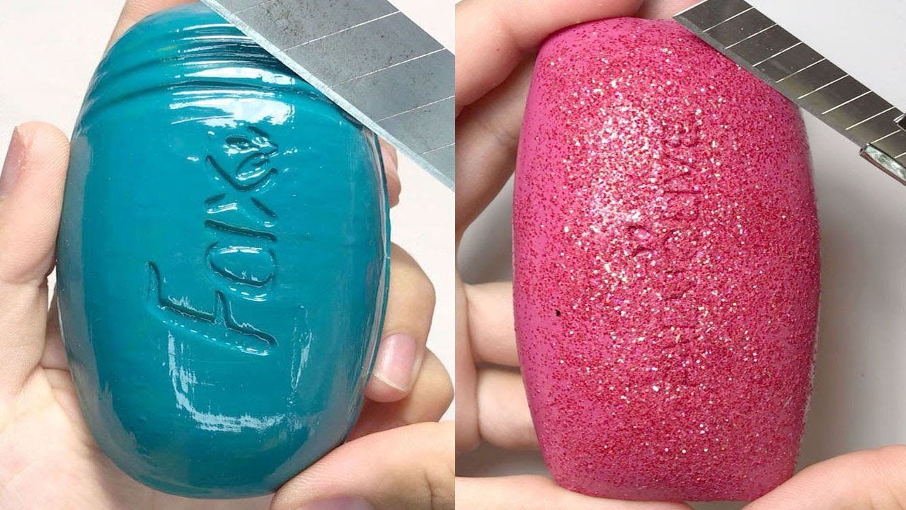 SOAP Carving ASMR🎵Satisfying & Relaxing Sounds🎧(No Talking) SOAP ASMR