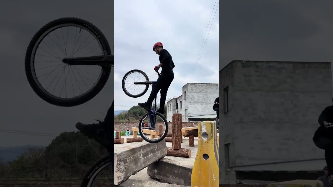 Extreme Mountain Biking: Chen Hualun's Thrilling Climbs