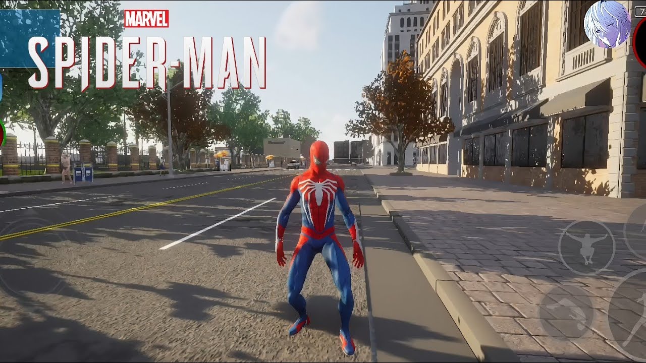 Test Super Spider Unreal Engine 5 Offline On Android Hellio G99 - YouTube