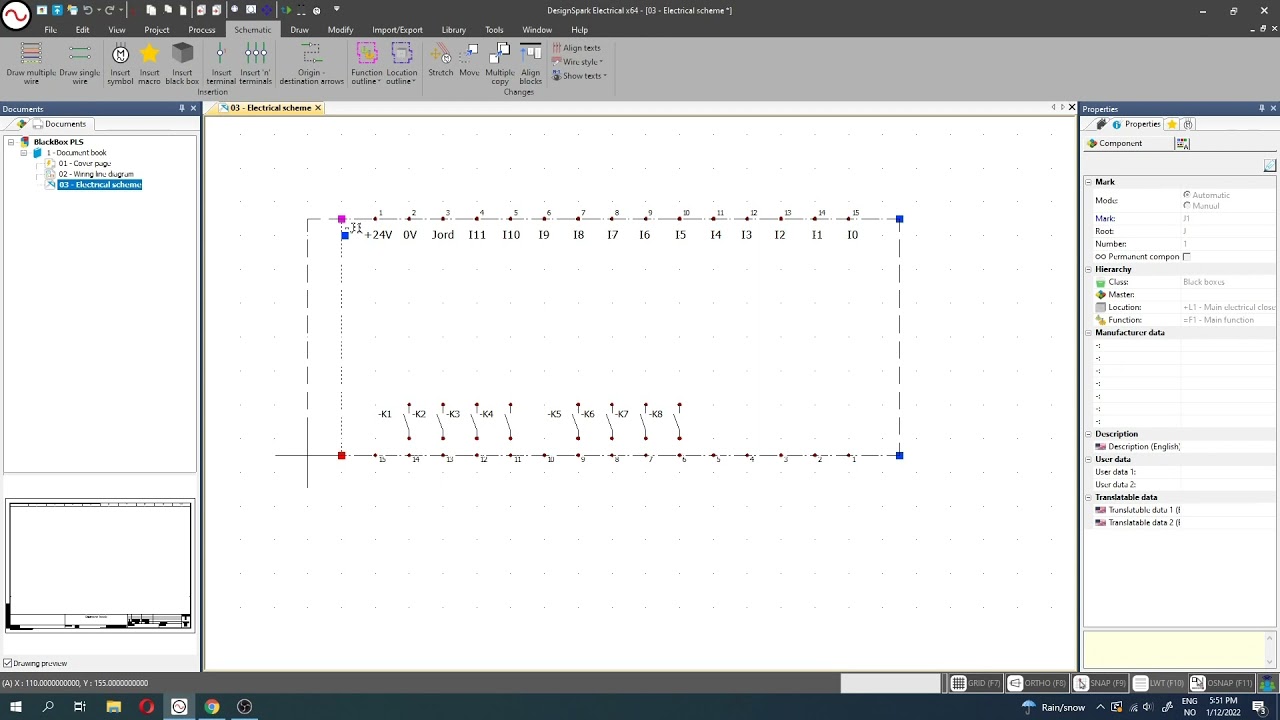 Design Spark Electrical   Black box for Unitronics SM43 J R20