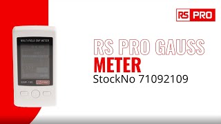 RS PRO 1240939 - IEMF-190 Gauss Meter (71092109)