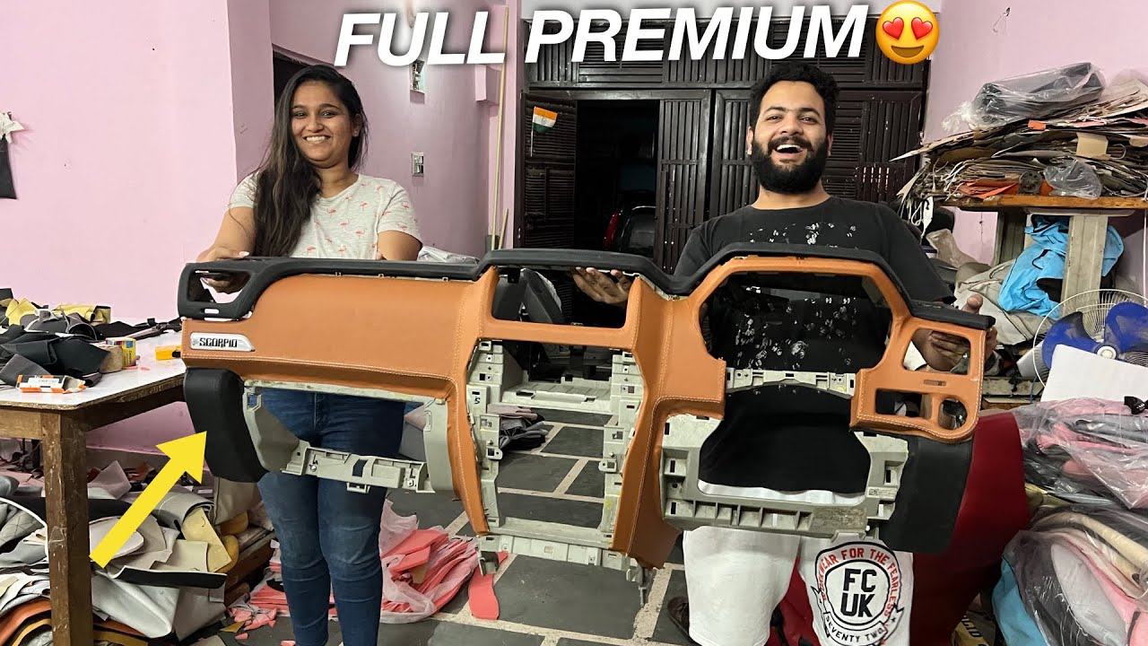 SCORPIO का DASHBOARD ग़ज़ब बना दिया - बवाल MODIFICATION 👌🏻