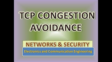 TCP Congestion Avoidance