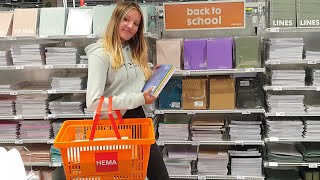 BACK TO SCHOOL SHOPVLOG - SCHOOLSPULLEN SHOPPEN 21/22 in THE WESTFIELD MALL OF THE NETHERLANDS