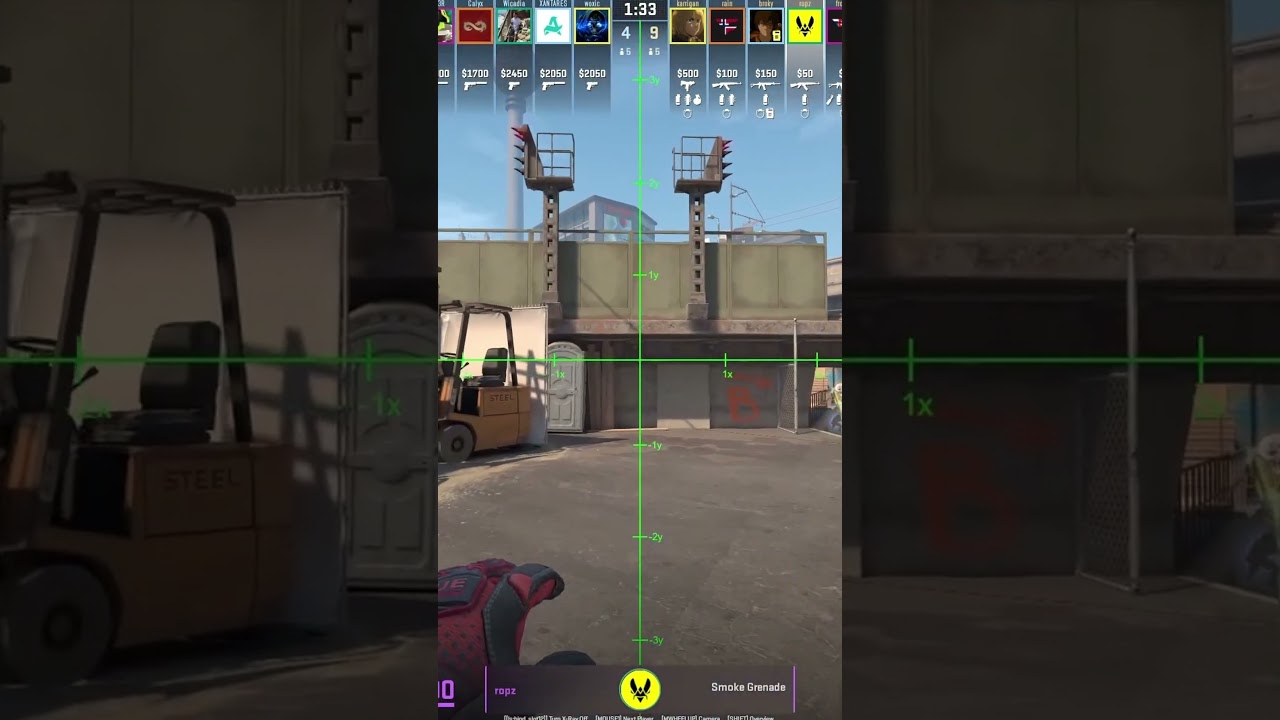 ropz’s Heaven Smoke on Overpass Is Perfect