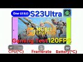 OneUI8 Gaming Test Mobile Legends: Bang Bang[120FPS] - S23ultra[Android16]