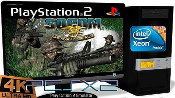 PCSX2 1.5.0 [PS2] - SOCOM U.S. Navy SEALs [4K-Gameplay] Settings. OpenGL #1