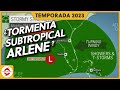 ¿Tormenta Sub-Tropical Arlene? Baja Presión promete lluvia para Florida.
