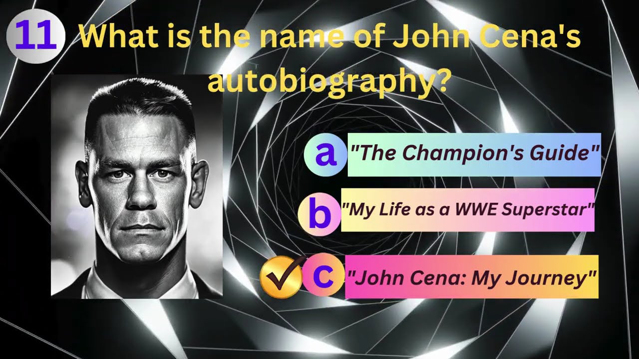 John Cena | 16 time World Champion in WWE | American Professional Wrestler | Superstar |