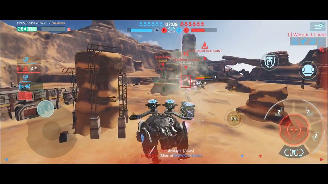 I hate entering match in progress #warrobots