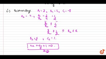 Given the linear equation `2x+3y 8=0` , write another linear equation in two variables such that...