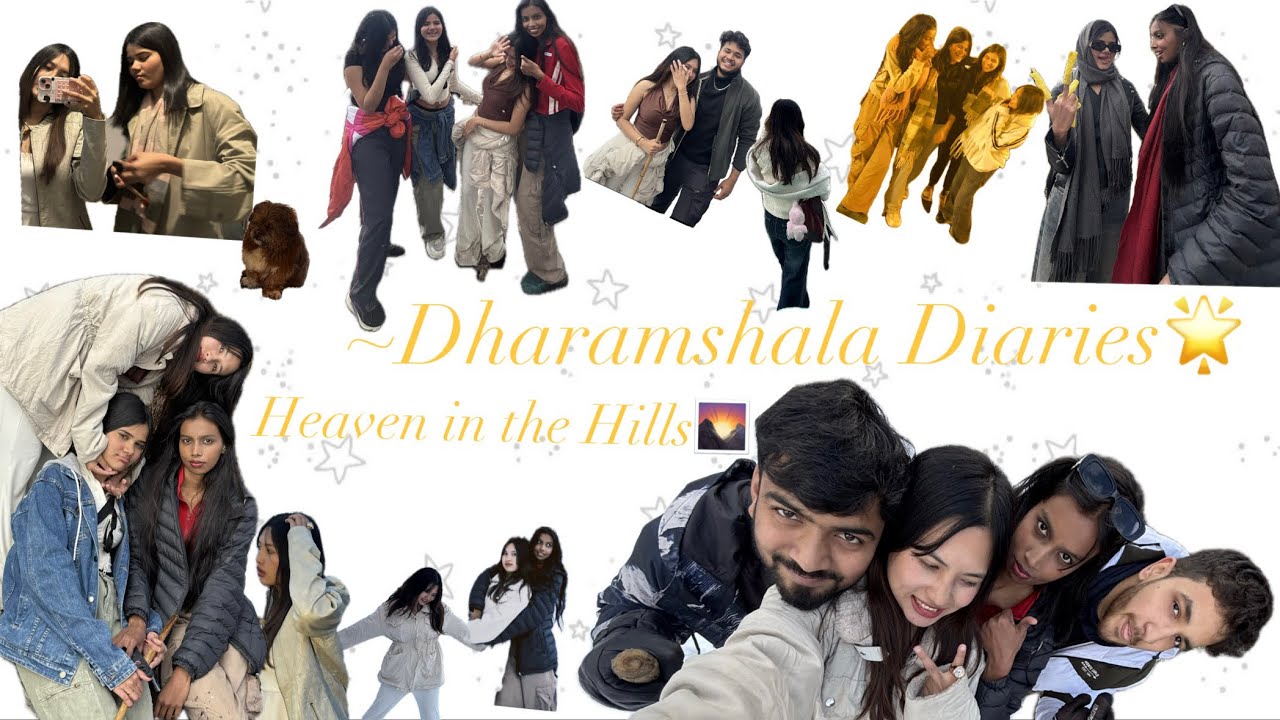 Unplanned trip with my friends|Dharamshala|Triund Trek|Road Trip|Travel Vlog🩷