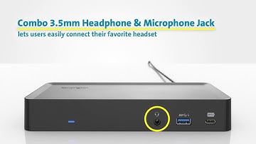 Kensington SD4700P Universal USB-C and USB 3.0 Docking Station