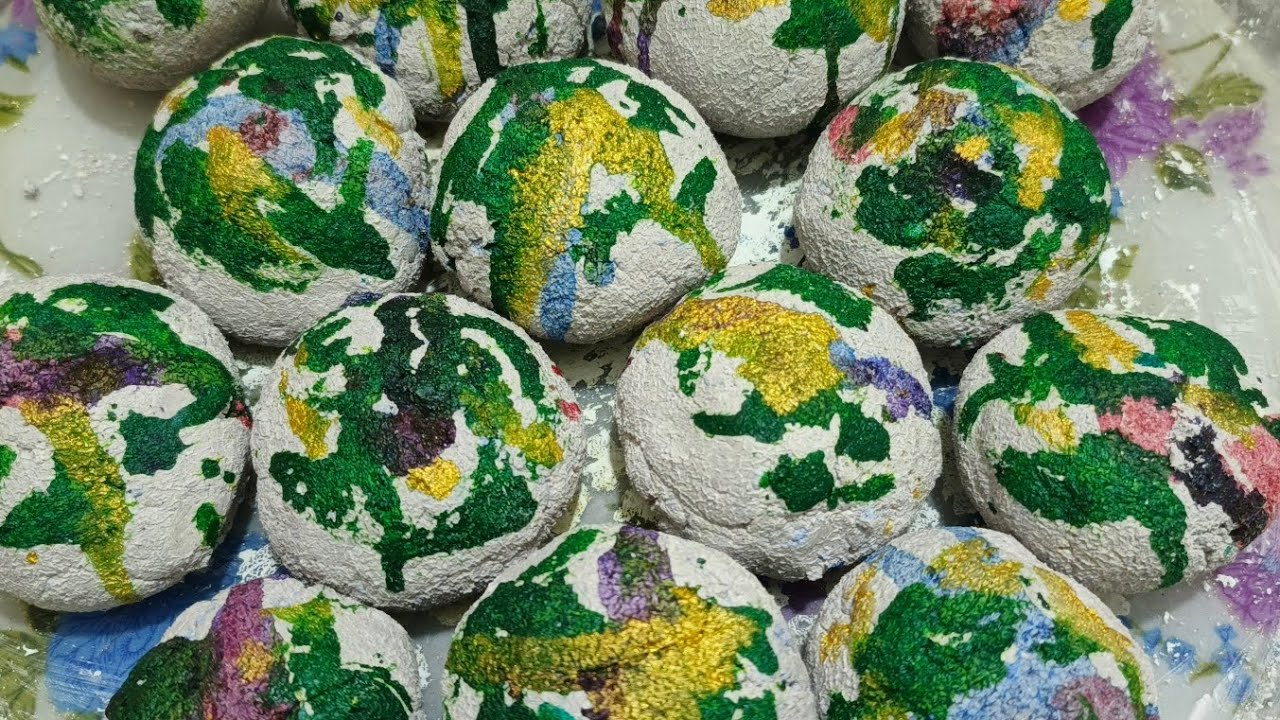 Multi color balls🔵🟣🟢🟡🟠 ASMR|Gym Chalk Oddly satisfying #satisfying #asmr 