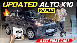 UPDATED!✅ New Maruti Alto K10 2026 Model | VXI Plus | Top Model 🔥 | Price, Mileage
