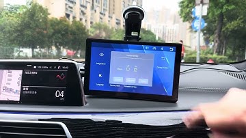 Lamtto RC07 Carplay Screen: How to set the rear camera