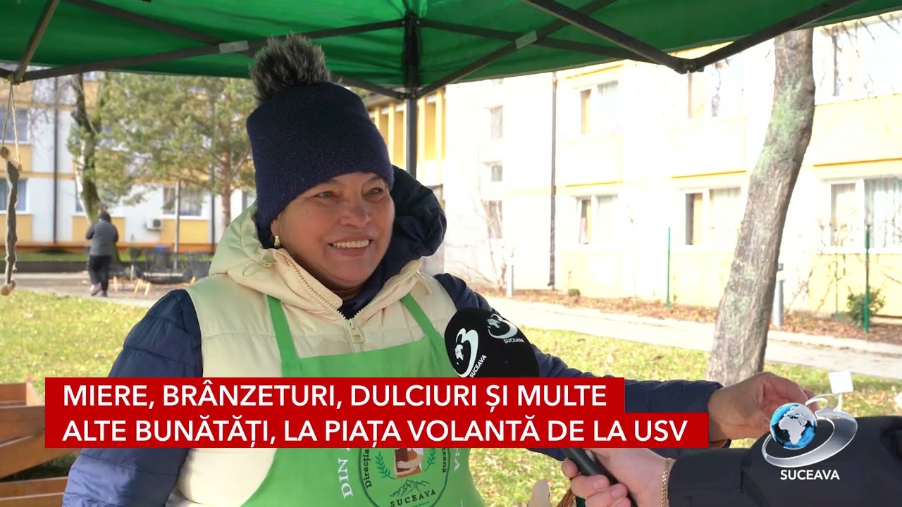 Produse proaspete bucovinene pentru sucevenii pofticioși