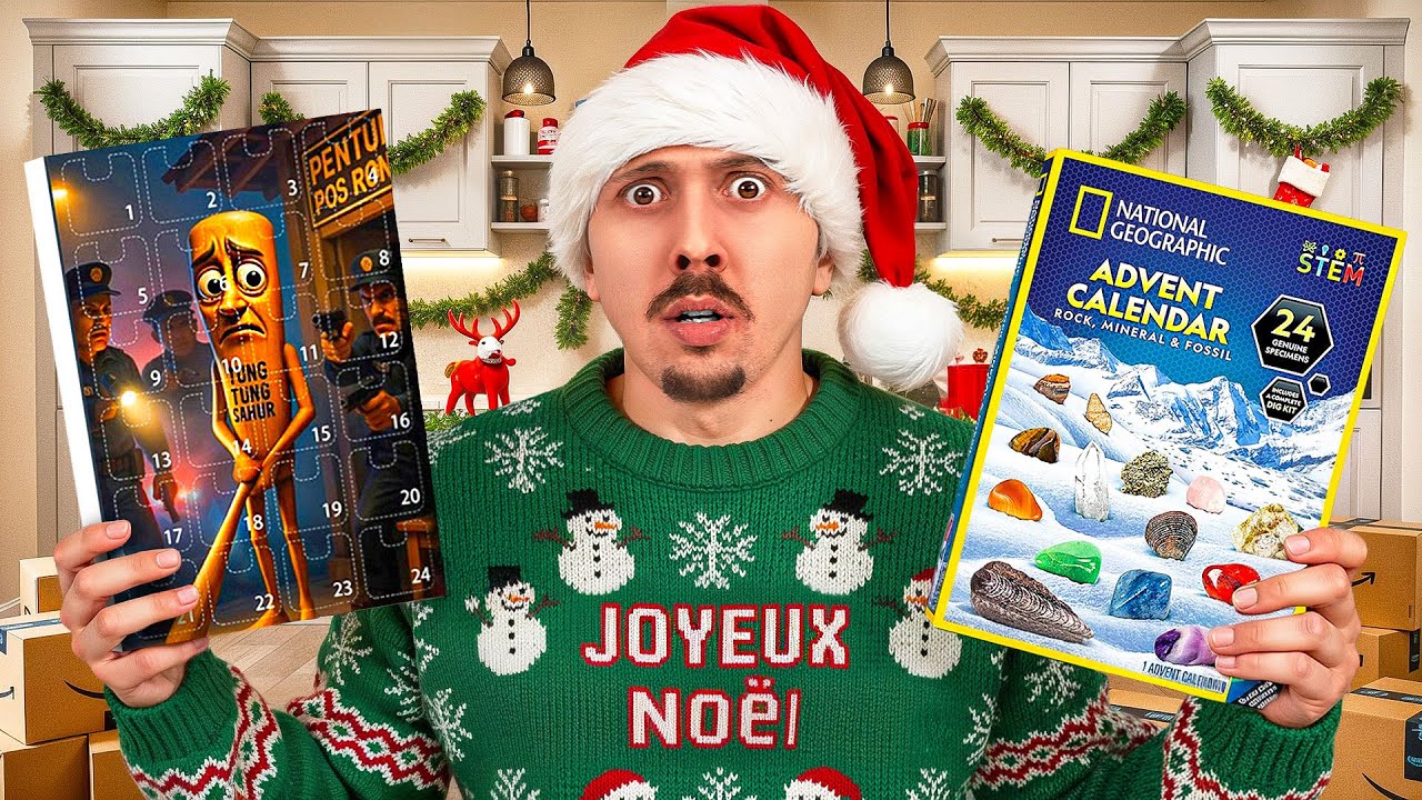 Je teste les calendriers de l'Avent les plus étranges d'Amazon