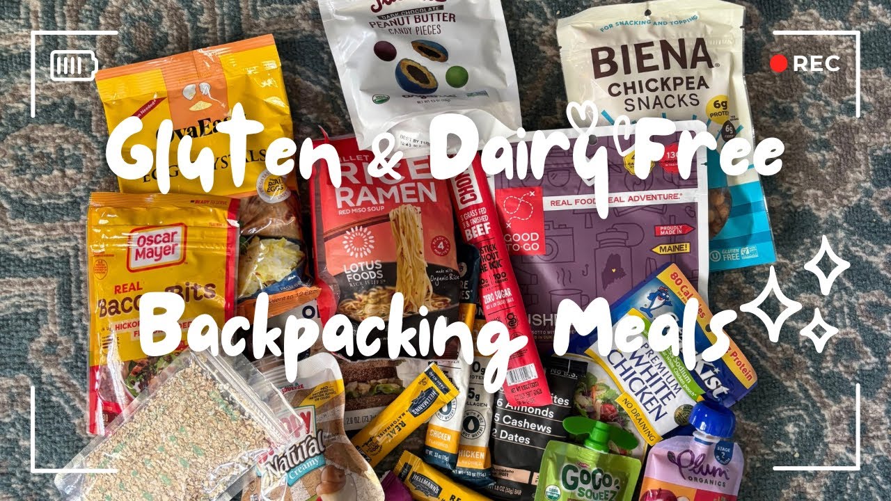 Gluten & Dairy Free Backpacking Meals