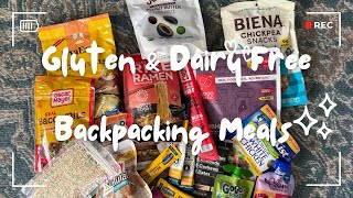 Gluten & Dairy Free Backpacking Meals