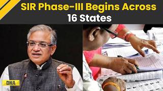 Election Commission: EC Announces SIR Phase 3 Across 16 States; Aims To Cover 36.73 Crore Voters