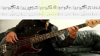 Gin Blossoms - As Long As It Matters (bass cover with tabs and musical notation)