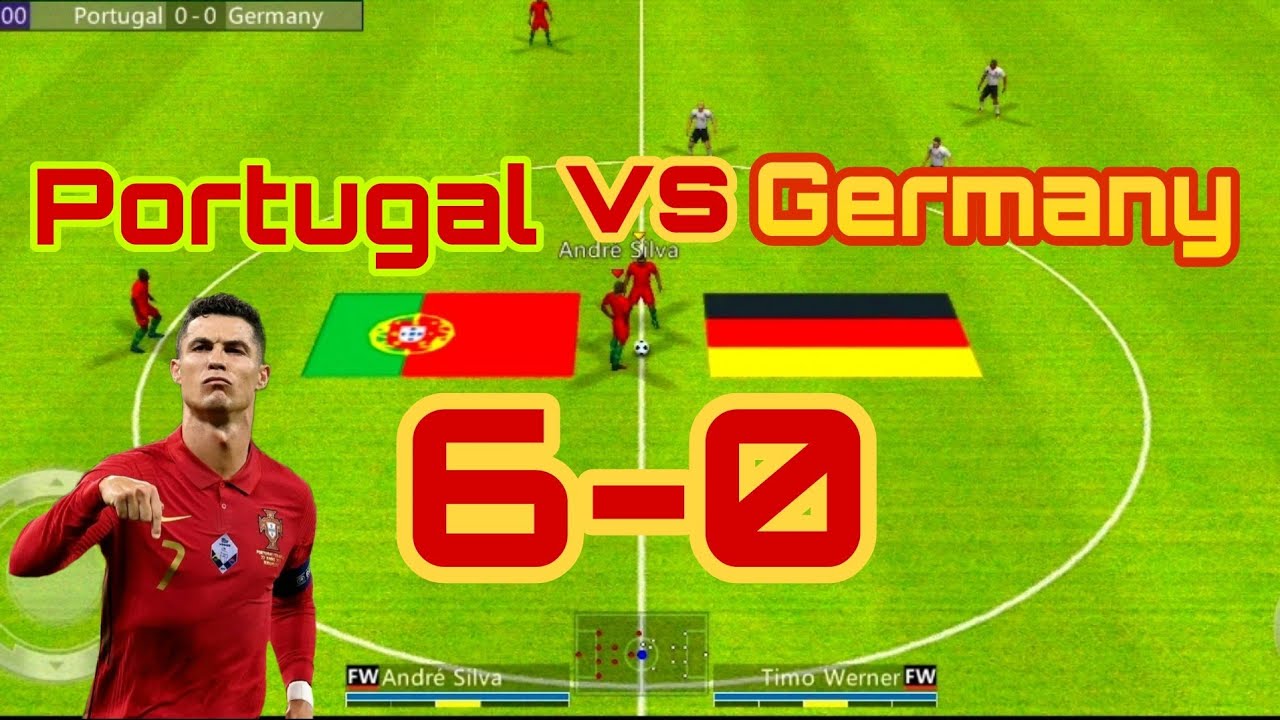 Portugal  vs Germany  winner soccer evo elite gameplay 2022