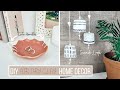 DIY Home Decor Air Dry Clay Projects | Trinket Dish with Handles & Decorative Hanging Bells