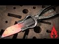 Blacksmithing - Forging knife tongs