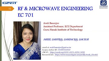 Lecture 2 : RF & Microwave Engineering