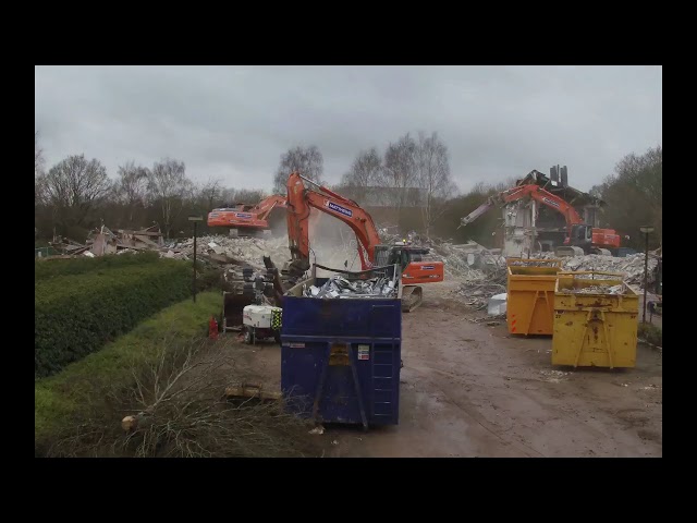 Demolition Project for new Premier Inn, Winnersh