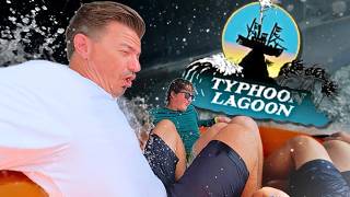 Only 2 Slides Then LIGHTNING Shut Down Typhoon Lagoon @PrettyCoolVlog