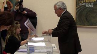 Cobacho es reelegido como rector de la Universidad de Murcia