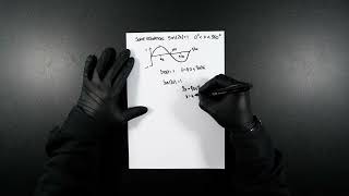 How To Solve A Trigonometric Equation sine