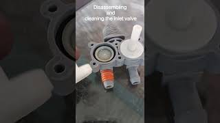 How to clean the saltwater inlet valve if it is damaged...????