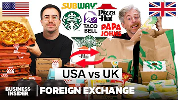 US vs UK Foreign Exchange Season 2 Marathon | Food Wars | Insider Food