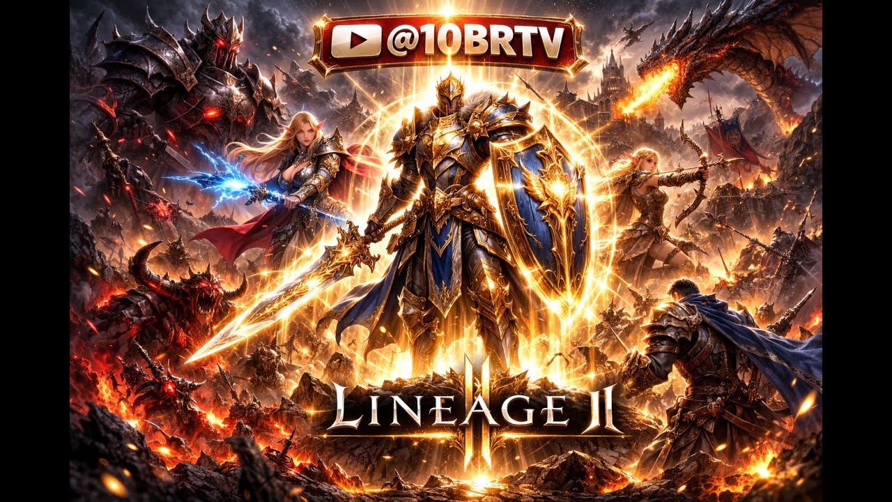 Lineage 2  EXP, PvP, Farm #l2 #l2aovivo #lineage2 #MMORPG #OldSchool
