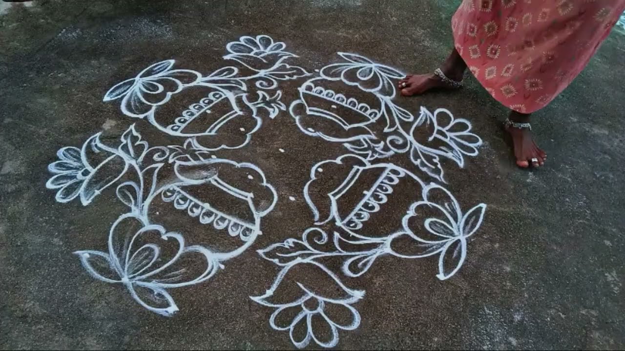 Sankranti bogi kundala muggulu 9.3.3 dots