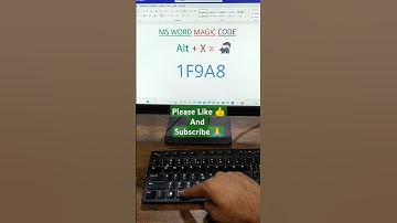 Ms Word Symbol Magic Code 🦨🦨#computer #msword #microsoftwordtips #mswordmagic
