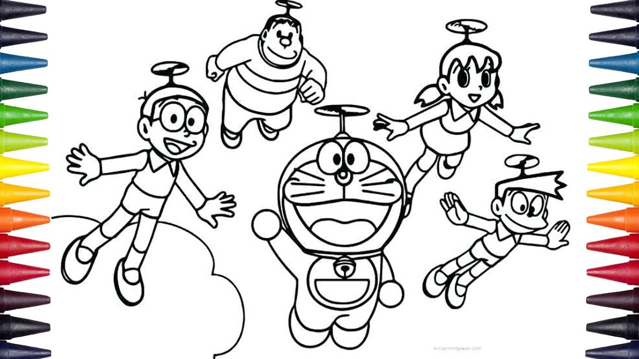 Doraemon And Friends And Family For Drawing Easy How To Draw, doraemon and  family HD wallpaper | Pxfuel