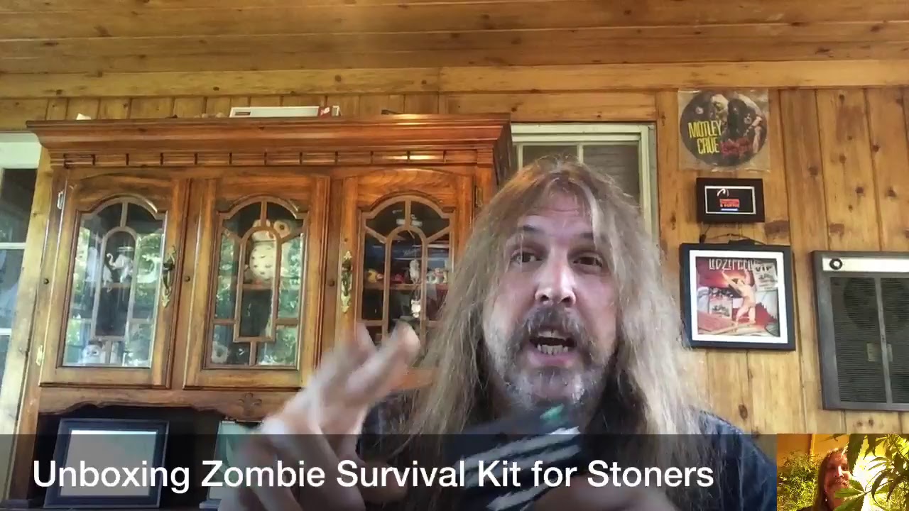 Unboxing Zombie Survival Kit for Smokers.