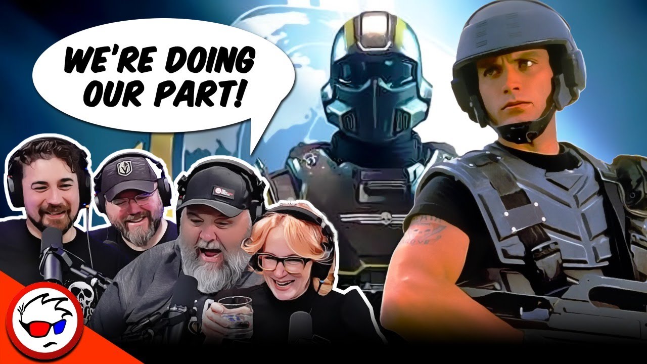 Starship Troopers & Helldivers - Who Are The Good Guys? FOR LIBERTY!