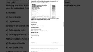 6th Sem Management Accounting Solutions Part 2 Q.P 2025 | BNU | @Narendra.V_  #exam #bcom #nep