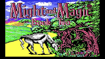 Might and Magic II : Gates to Another World (Commodore 64) – Écran-titre – 1080p