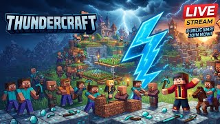 i play thunder craft server 😎