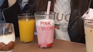 Jennie and Lisa taste Pink Venom