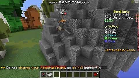 Hackers in BedWars(2 hackers) | JartexNetwork