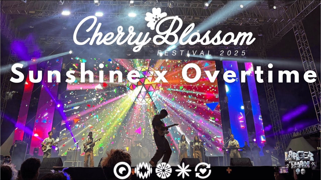 Sunshine+Overtime | Live at The Cherry Blossom Festival | CamAudio