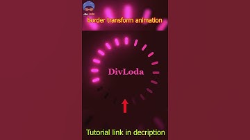 Loading animation with box-shadow design by HTML&CSS only !! #website #html #css