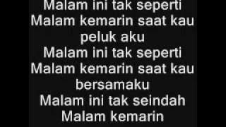 Bagindas - Tak Seindah Malam Kemarin (Lirik)